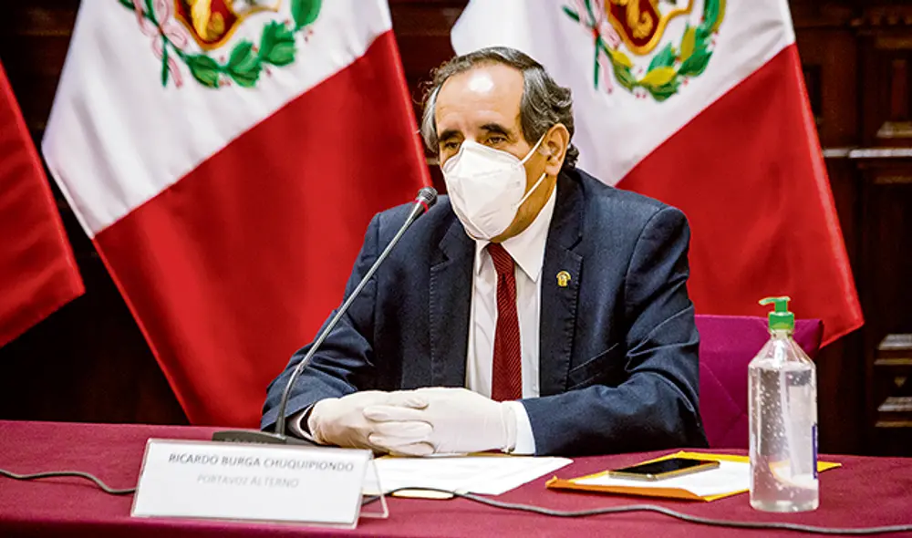Exprés. Ricardo Burga, de AP, elaboró dictamen en minoría. Foto: John Reyes.