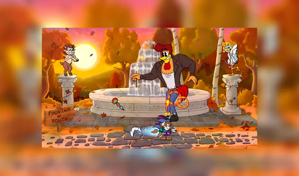 Enchanted Portals ha sido acusado de ser un plagio de Cuphead.