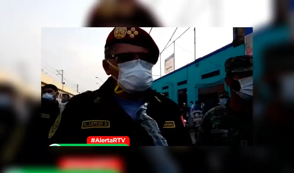 Héctor Heráclides Loayza, General de la Policía Nacional del Perú. Foto: Captura