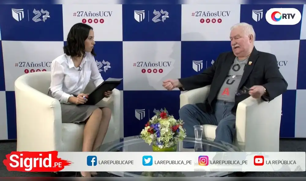 Lech Walesa, Premio Nobel de la paz 1983: "De nosotros depende nuestro futuro”