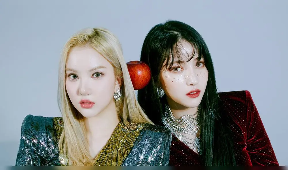Gfriend en fotos conceptuales para Song of the Sirens. Créditos: Source Music - Big Hit Labels