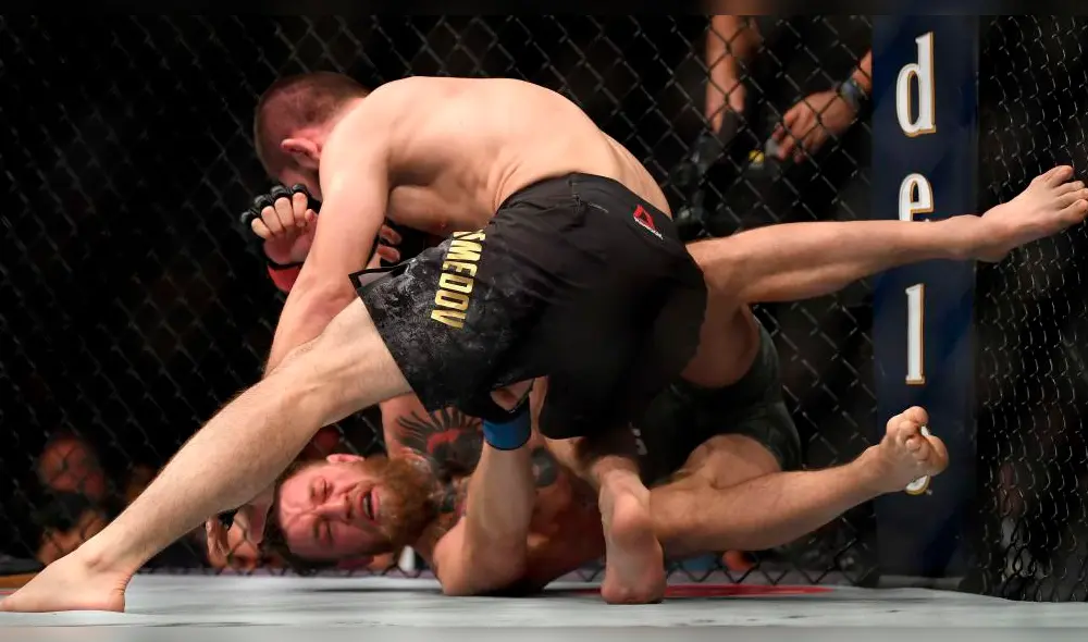 McGregor vs Khabib: Las impactantes imágenes que dejó la pelea de la UFC