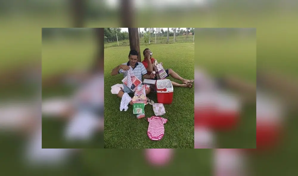 Amigos organizan un ‘papi shower’ y futuro padre queda sorprendido [FOTOS]