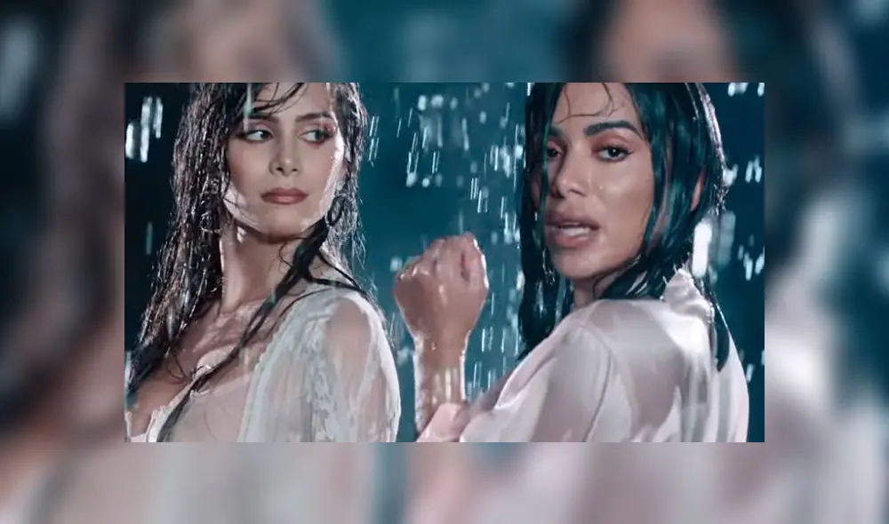 Anitta y Greeicy Rendón son viral en YouTube por excesivo contacto físico en videoclip 