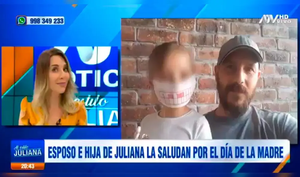 ¡En pleno programa! La conductora recibió el tierno saludo de su familia a vísperas de su día. ¡En pleno programa! La conductora recibió el tierno saludo de su familia a vísperas de su día.