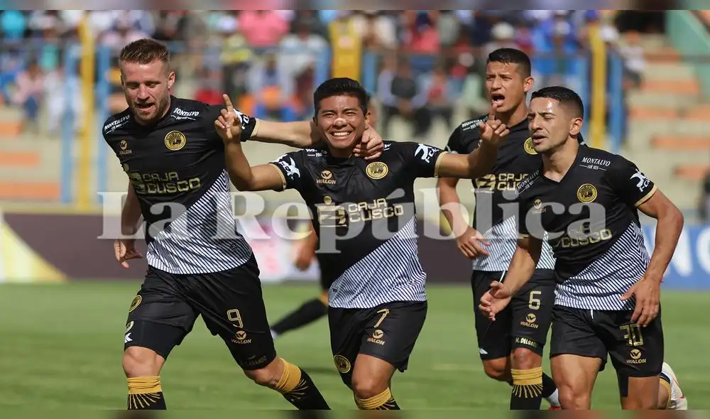 Miguel Carranza anotó el primer gol para el Cusco FC.