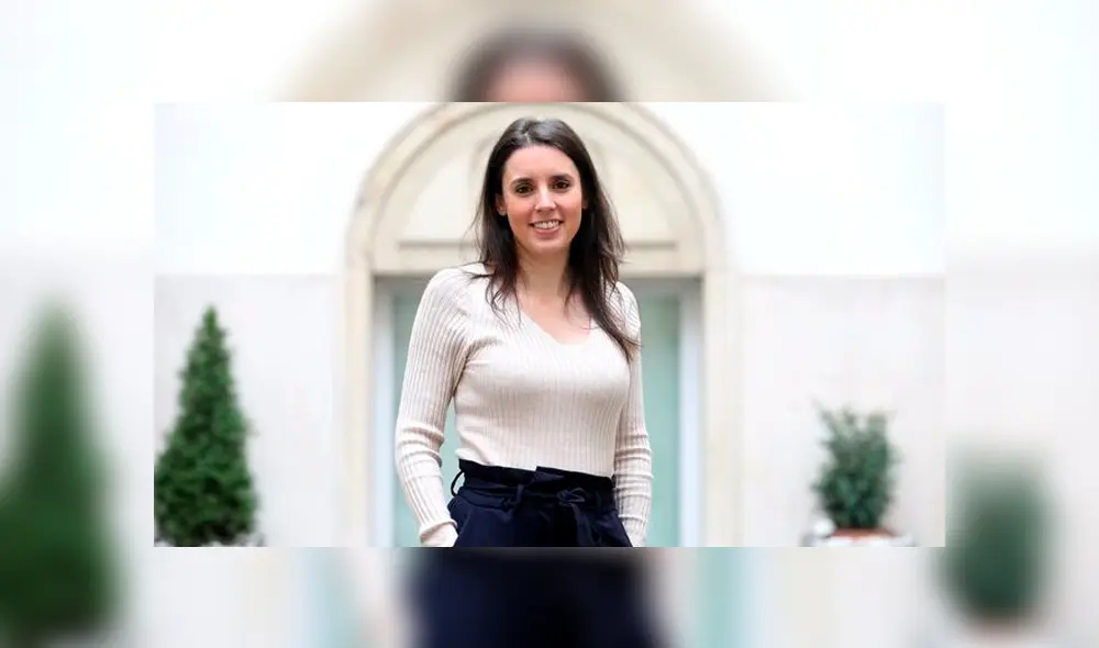Irene Montero llegó al Ministerio de Igualdad desde enero de este año. Foto: Difusión.