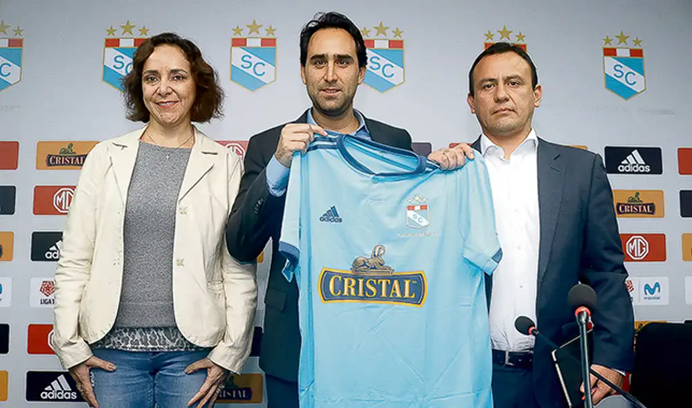 Calma. Joel Raffo pide al hincha ‘celeste’ estar tranquilo y confiar en la experiencia de Innova.