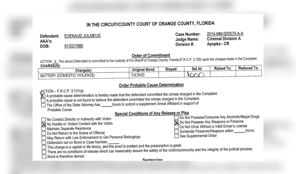 Evenaud Julmeus informó a la madre del niño sobre lo que había hecho. Foto: Difusión.