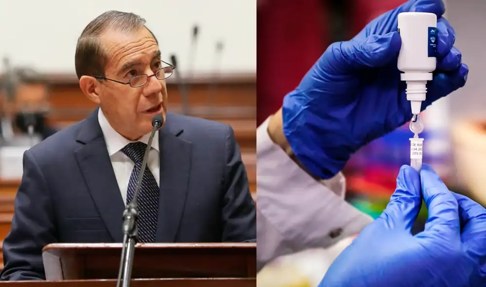 Walter Martos indica que se iniciaron las gestiones para garantizar la inmunización de la mayor parte de los peruanos. Composición: La República.