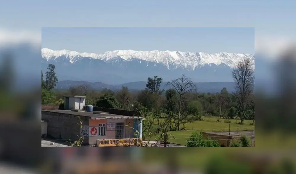 India: cumbres del Himalaya se ven por primera vez desde la Segunda Guerra Mundial [FOTOS]
