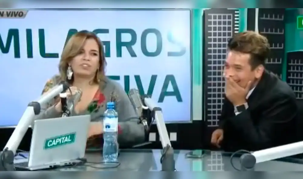 Milagros Leiva canta con imitador de Luis Miguel, pero la callan en programa en vivo [VIDEO]