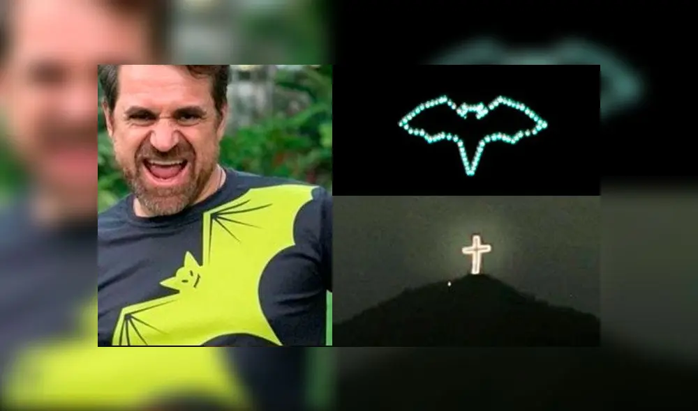 Sustituye cruz navideña por bati señal