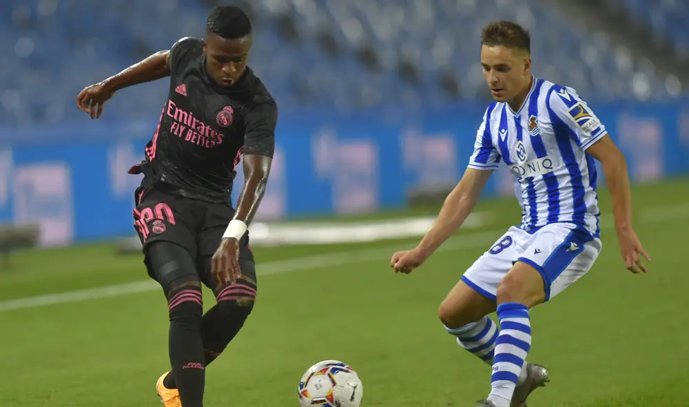 Real Madrid enfrenta a la Real Sociedad por LaLiga Santander. (Créditos: AFP)