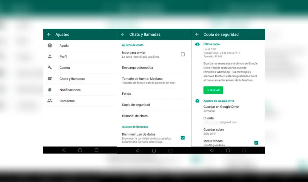 Desliza para ver el truco de WhatsApp que nadie sabe. Foto: Captura.