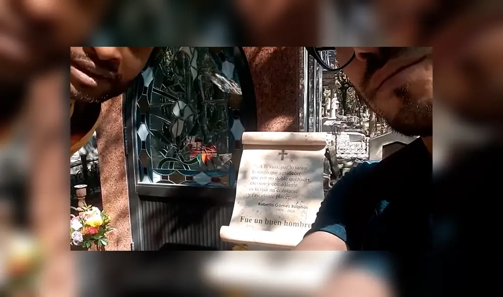 Vía YouTube: así lucen la tumba de 'Chespirito', 'Don Ramón' y otros personajes del 'Chavo del Ocho' [VIDEO]