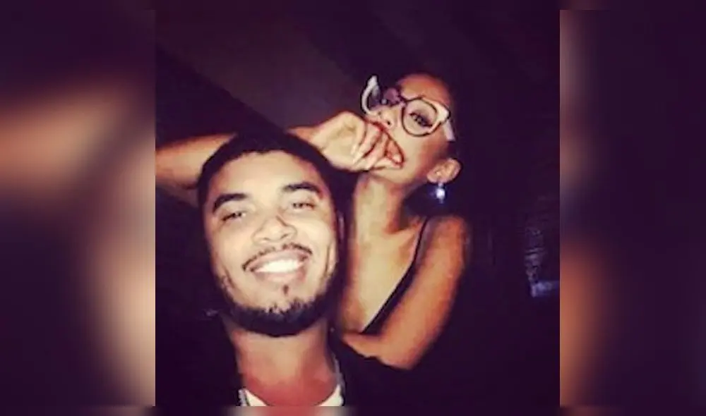 Ariana Grande y su productor musical.