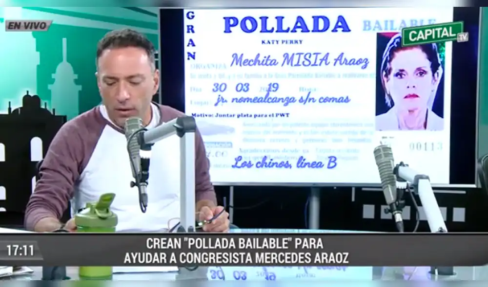 Carlos Galdós arremetió contra Mercedes Aráoz por hablar del "bajo sueldo" de los congresistas