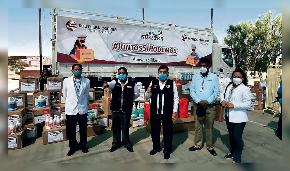 ENTREGA. Autoridades recepcionaron las donaciones. ENTREGA. Autoridades recepcionaron las donaciones.