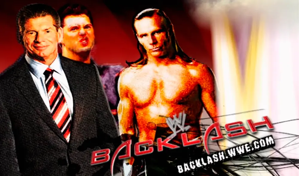Shawn Michaels hizo pareja con "Dios" para enfrentar a Vince y Shane McMahon en Backlash 2006. | Foto: WWE