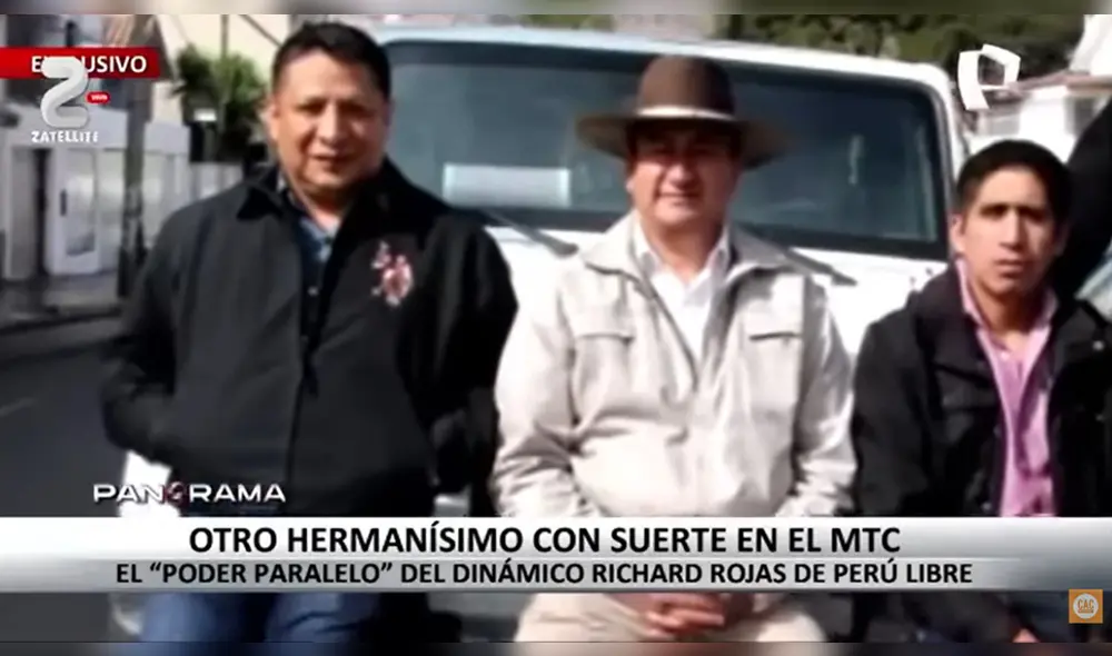El hermano del también hombre de confianza de Vladimir Cerrón, logró obtener miles de soles por todos los contratos realizados para el Estado. Foto: captura dominical Panorama El hermano del también hombre de confianza de Vladimir Cerrón, logró obtener miles de soles por todos los contratos realizados para el Estado. Foto: captura dominical Panorama