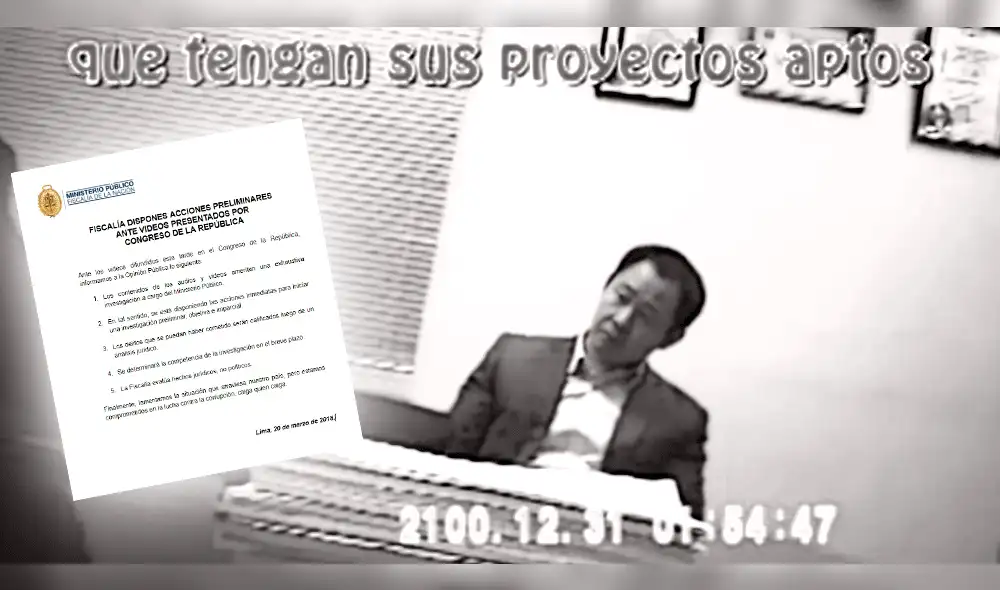 Ministerio Público anuncia investigación preliminar a videos de supuesta compra de votos Ministerio Público anuncia investigación preliminar a videos de supuesta compra de votos