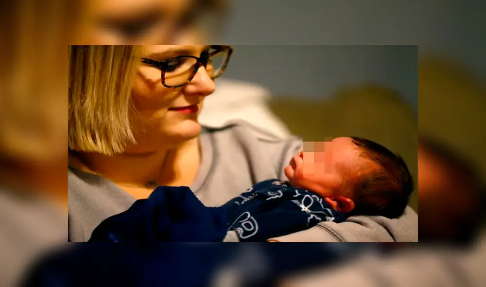 Mujer descubre que está embarazada a nueve días de dar a luz [VIDEO]