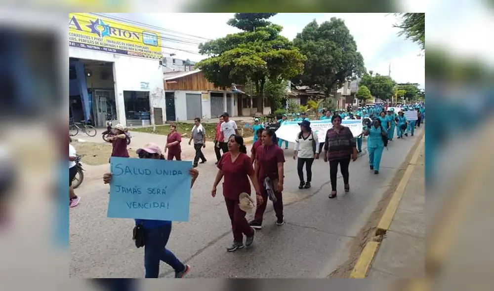 Trabajadores de la Dirección Regional de Salud en Ucayali suspenden huelga ante promesa de pago de sueldos Trabajadores de la Dirección Regional de Salud en Ucayali suspenden huelga ante promesa de pago de sueldos