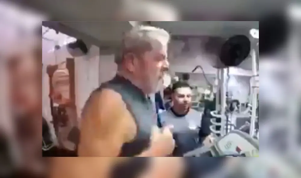 Lula Da Silva publicó un video entrenando en un gimnasio con la música característica de la saga de Rocky Balboa. Twitter. Lula Da Silva publicó un video entrenando en un gimnasio con la música característica de la saga de Rocky Balboa. Twitter.