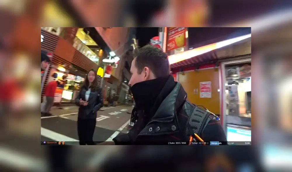 Influencer que transmitía en vivo salvó a una joven de un acosador [VIDEO]