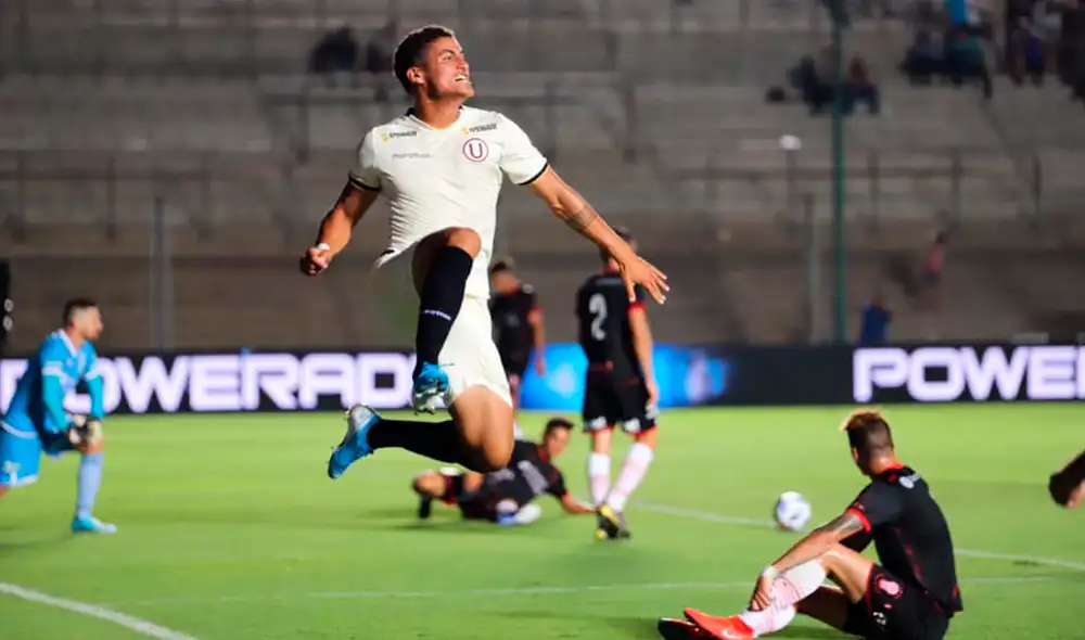 Alexander Succar volvió a darle la ventaja a Universitario sobre Huracán en el Torneo de Verano 2020. | Foto: @Universitario Alexander Succar volvió a darle la ventaja a Universitario sobre Huracán en el Torneo de Verano 2020. | Foto: @Universitario