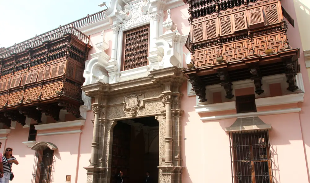 Cancillería del Perú. Foto: Verónica Calderón. Cancillería del Perú. Foto: Verónica Calderón.