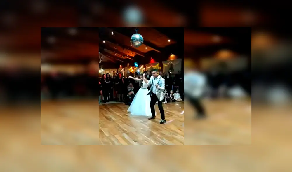 En Facebook, una chica preparó un baile sorpresa acompañada de su padre, quien impresionó por sus movimientos.