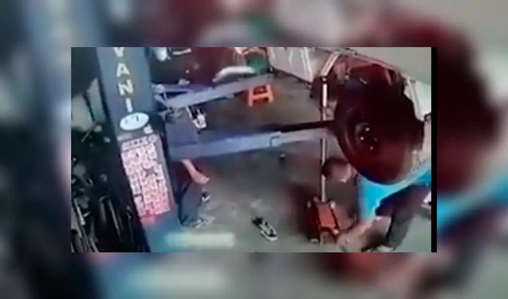 Facebook viral: mecánico comete terrible error al revisar camioneta que puso en peligro su vida [VIDEO]