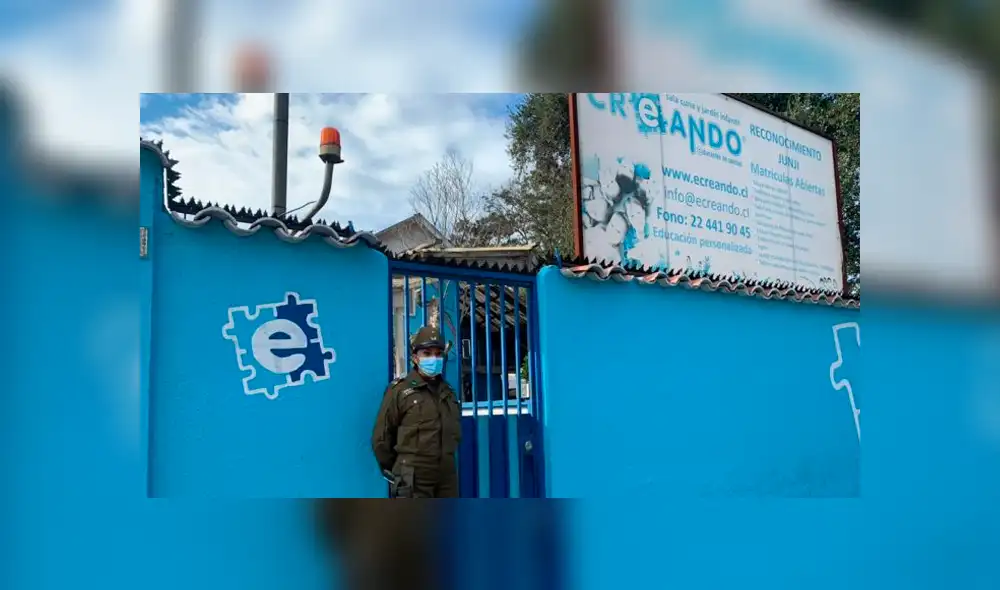 Jardín infantil fue hallado funcionando con cuatro niños pese a prohibición por la pandemia del nuevo coronavirus. Foto: 24 Horas