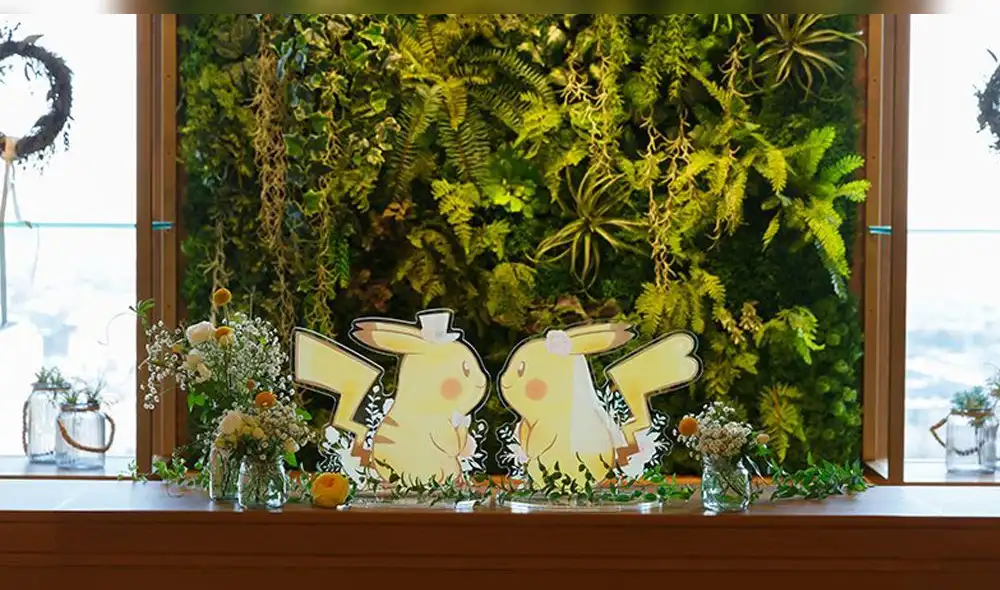 Pokémon: ahora podrás tener tu boda temática al estilo del anime