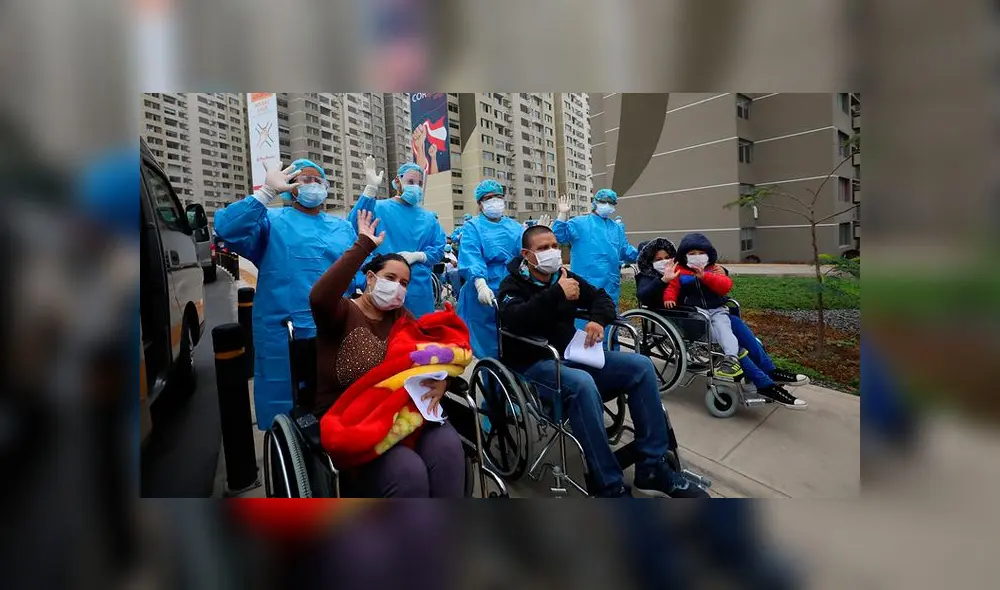 Aquellos que fueron dados de alta deberán permanecer 14 días en aislamiento. Foto: EsSalud.