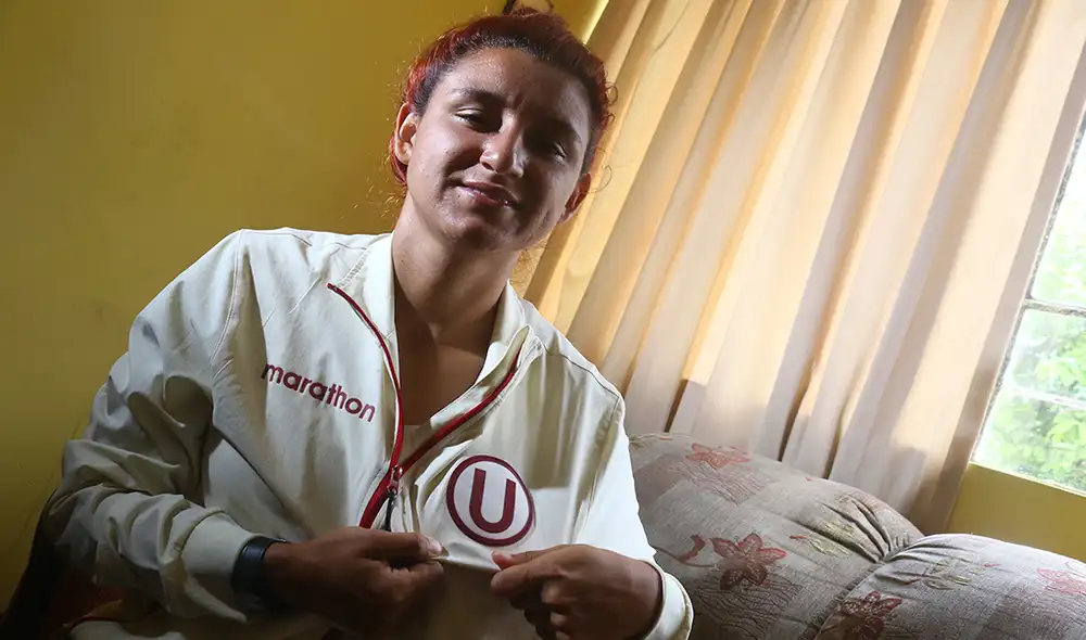 Cindy Novoa conversó con La República luego de consagrarse campeona del fútbol femenino con Universitario. Foto: Eric Villalobos