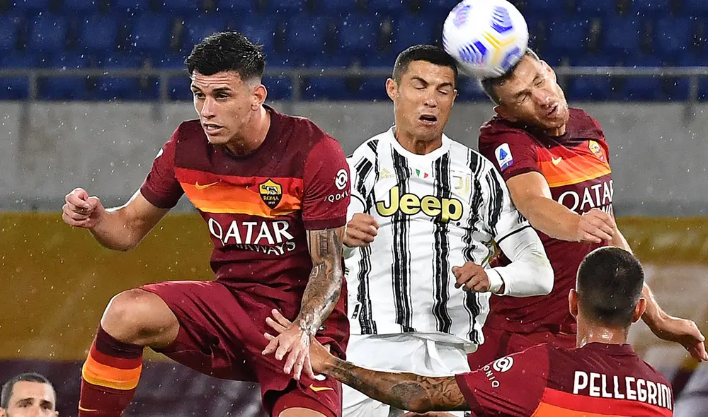Roma y Juventus se enfrentan por la Serie A italiana 2020-21. (FOTO: AFP). Roma y Juventus se enfrentan por la Serie A italiana 2020-21. (FOTO: AFP).