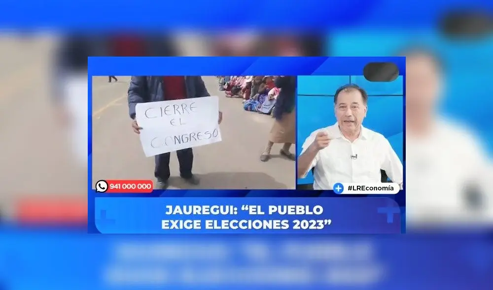 Eduardo Jáuregui, presidente de Capatur, entrevistado por Rumi Cevallos, en LR+ Economía. Foto: Captura.