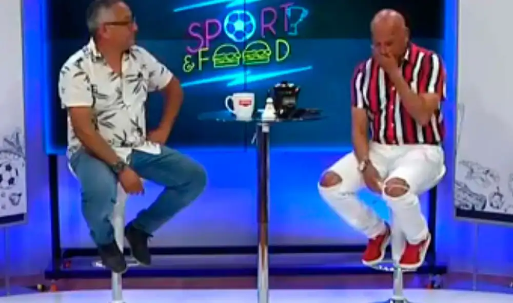 Mosquera se quebró tras sentidas palabras de su exjugador, Abel Lobatón. Foto: Captura