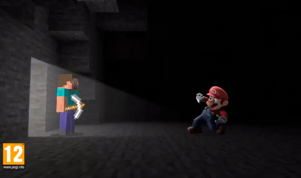 Los bloques de Minecraft invadirán Super Smash Bros. Ultimate con el segundo paquete del Fighters Pass Vol. 2. Foto: Nintendo