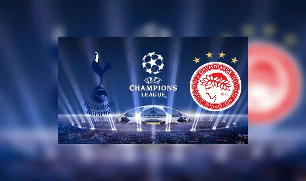 Tottenham vs Olympiacos EN VIVO ONLINE: hora, canal y dónde ver el partido por Champions League.