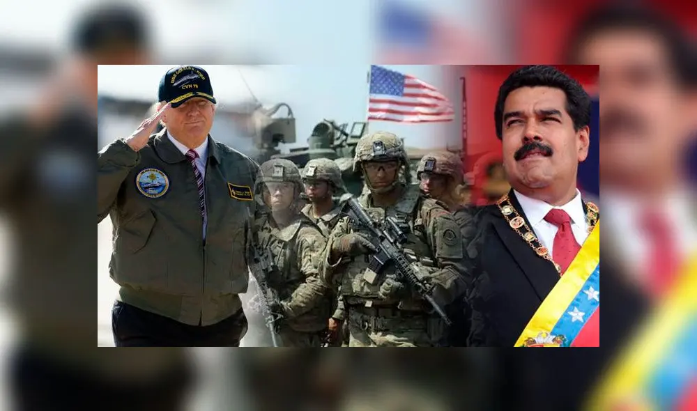 Donald Trump es quien tiene la facultad para decidir intervención militar en Venezuela, asegura Elliott Abrams. Foto: Composición