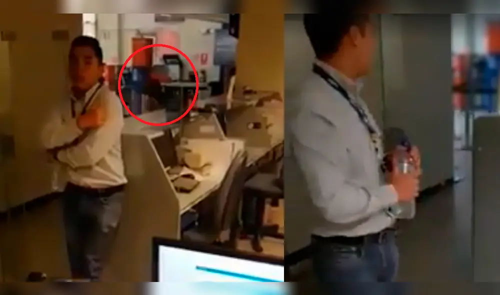 Viral de Facebook: “Niña fantasma” captada en banco causa asombro [VIDEO]