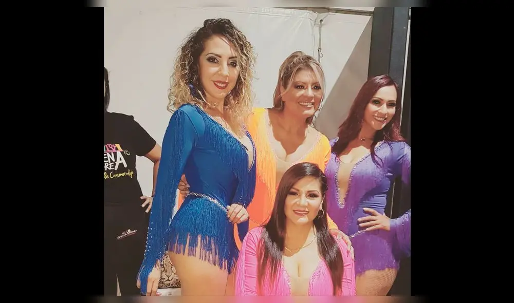 El reencuentro de Agua Bella por el concierto de aniversario de Maricarmen Marín [VIDEO]