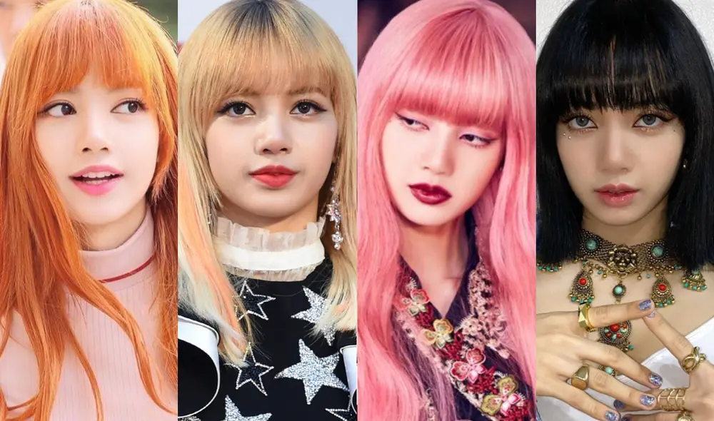 Lisa BLACKPINK, The album, hairstyle