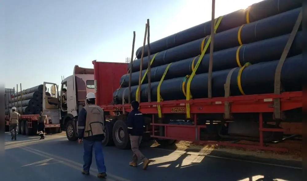 Adquieren más de 297 mil m2 de geomembrana para reservorios en provincia de La Libertad