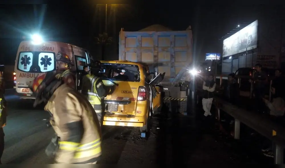 Lurín: accidente vehicular en Panamericana Sur deja cinco muertos [FOTOS y VIDEO]