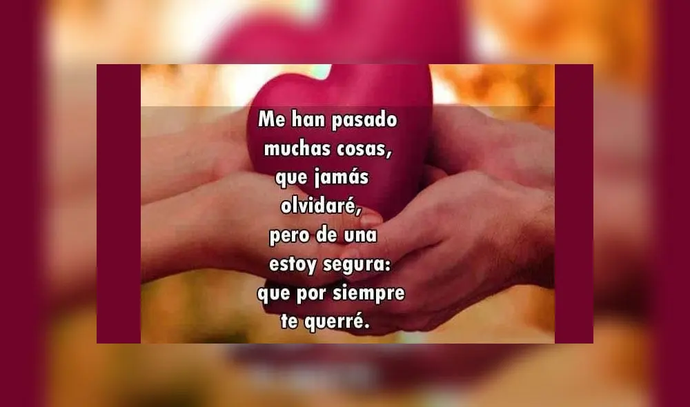 "Frases de amor para San Valentín" que puedes dedicar a tu pareja.